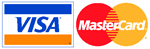 Authorized VISA & MasterCard service.
